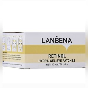 LANBENA Retinol Hydra-Gel Eye Patches - Gold